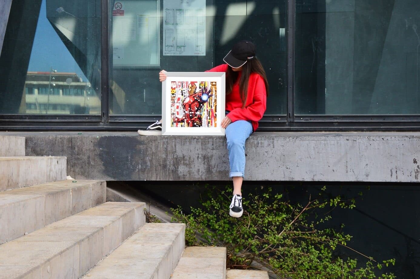 les clichés sur l'art par carré d'artistes